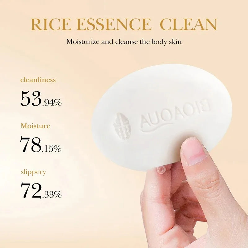 Hydrating Rice Essence Nourishing Beauty Soap - 3
