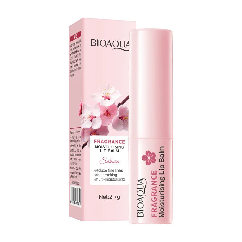 Sakura Moisturizing Lip Balm for Dry and Chapped Lips