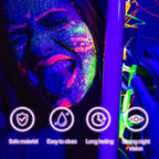 10-Color UV Glow Face and Body Paint Palette