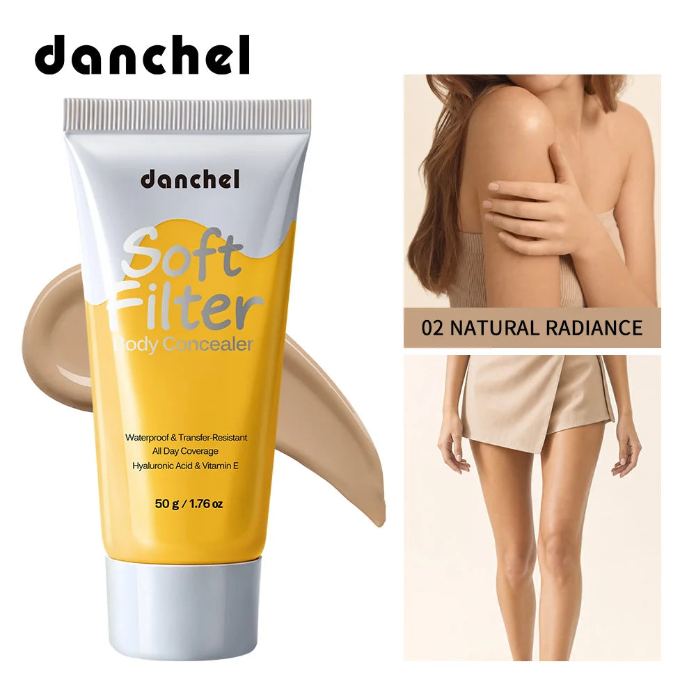 Waterproof Full-Coverage Body Concealer for Scars and Tattoos - 22
