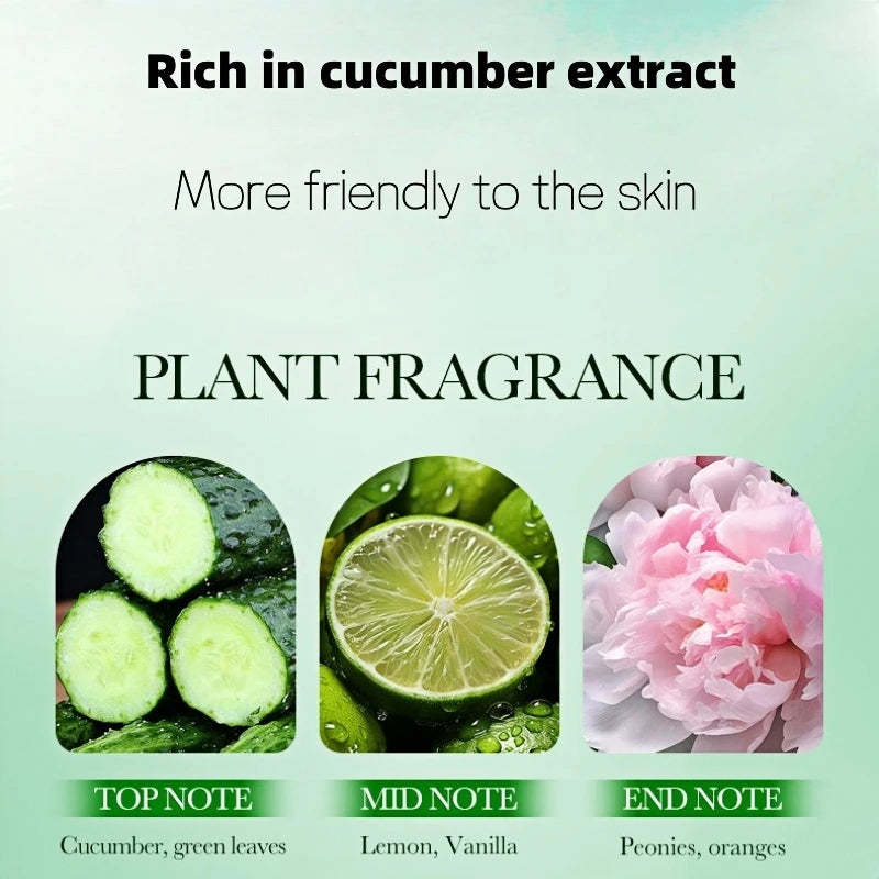 Refreshing Cucumber Exfoliating Skin Smoothing Body Scrub