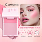 2-in-1 Cream and Powder Face Blush Duo