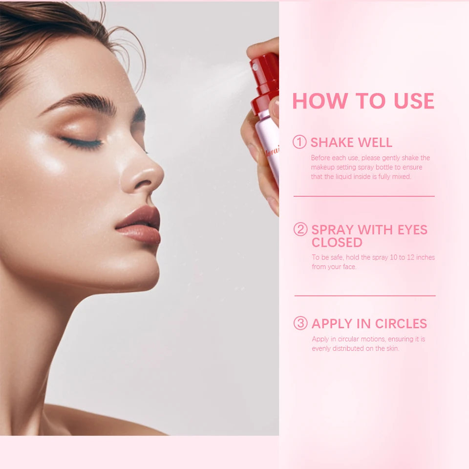 4-Piece Long-Lasting Waterproof Makeup Base and Setting Set