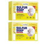 Sulfur Anti-Acne and Mite Removing Facial Soap
