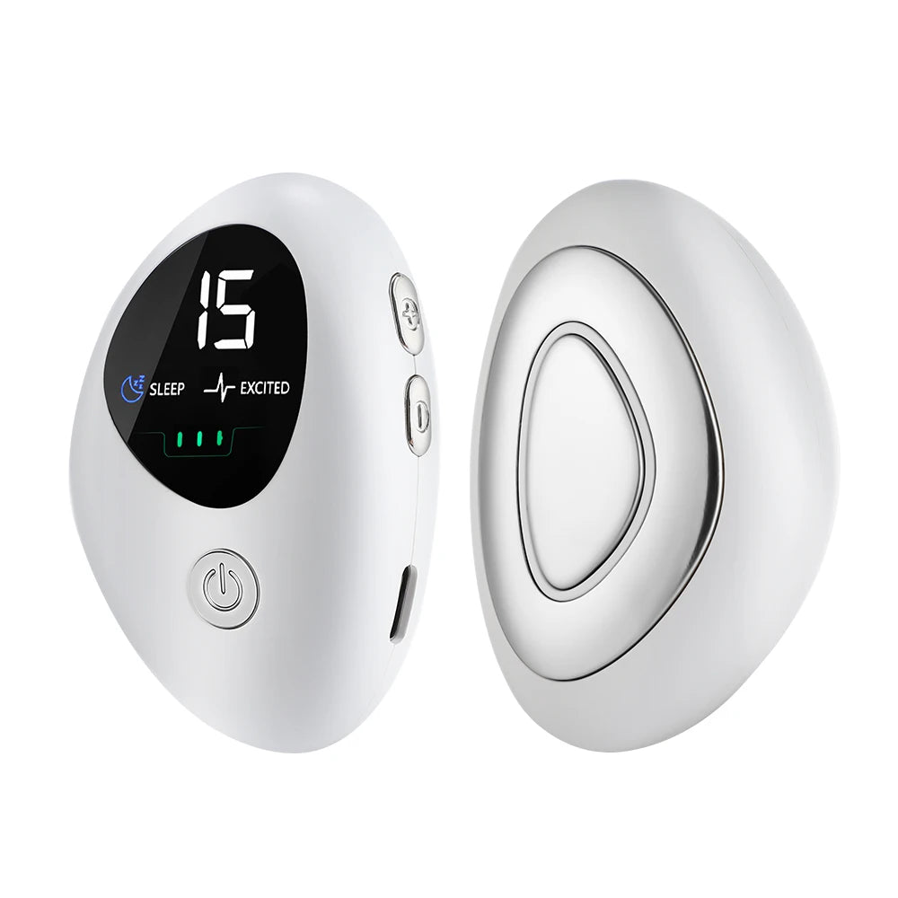 Handheld Micro-Current Sleep Aid Device for Anxiety and Stress
