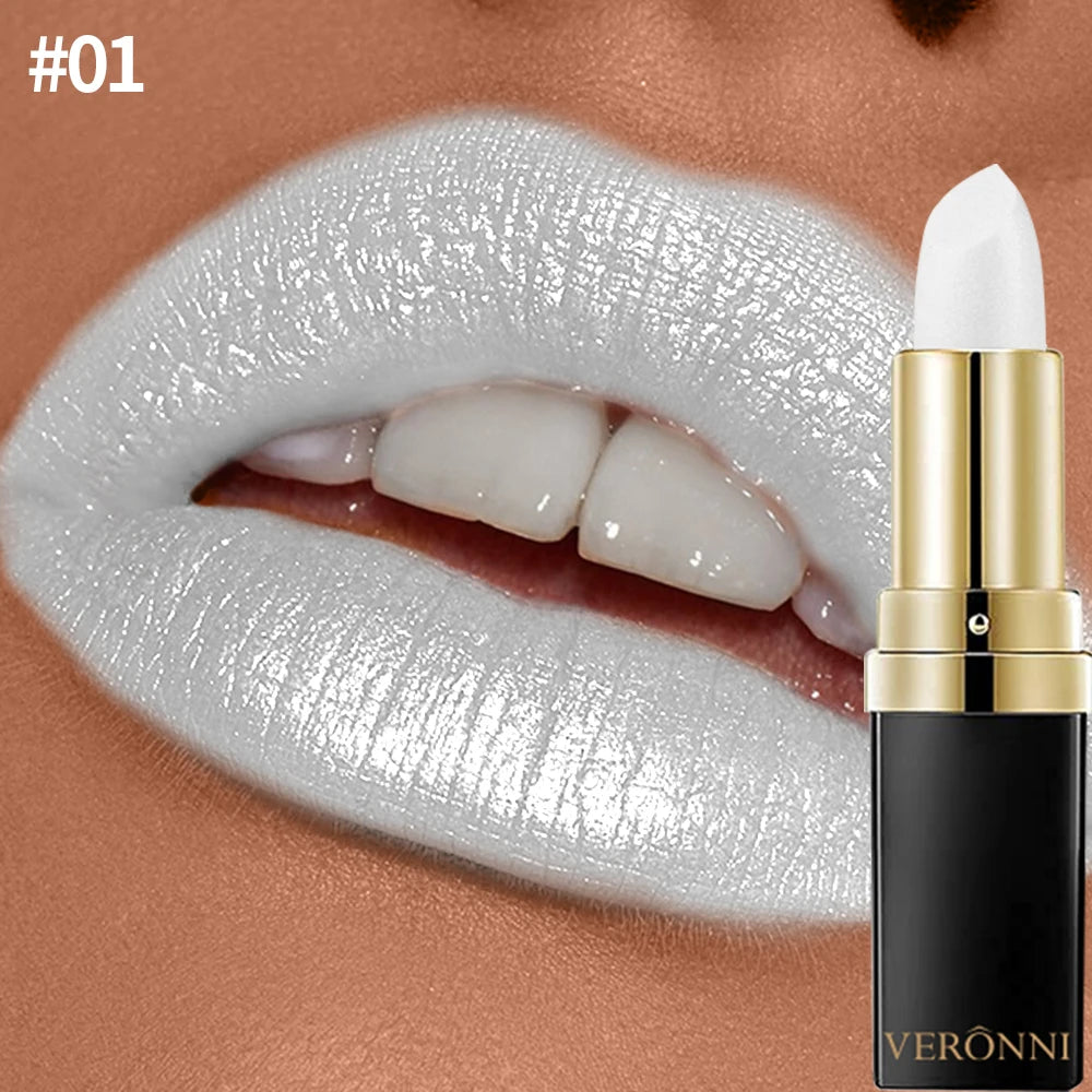 Shimmer Diamond Pearl Lip Gloss for Long-Lasting Shiny Lips - 19