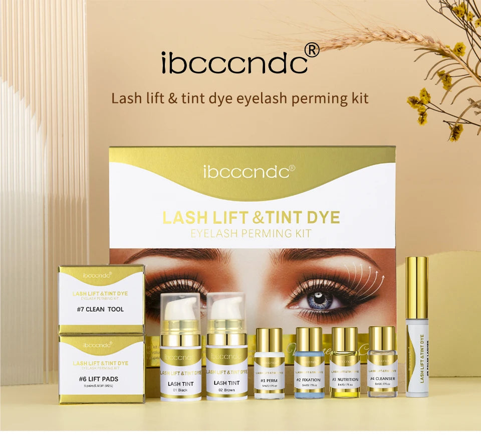 Professional Brow Lamination and Tinting Kit for Perfect Brows