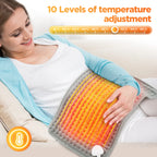 Electric Heating Pad for Back Pain and Muscle Relief