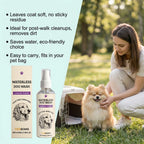Waterless Dog Shampoo Spray for Quick Cleaning