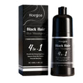 4-in-1 Instant Black Hair Dye and Nourishing Shampoo