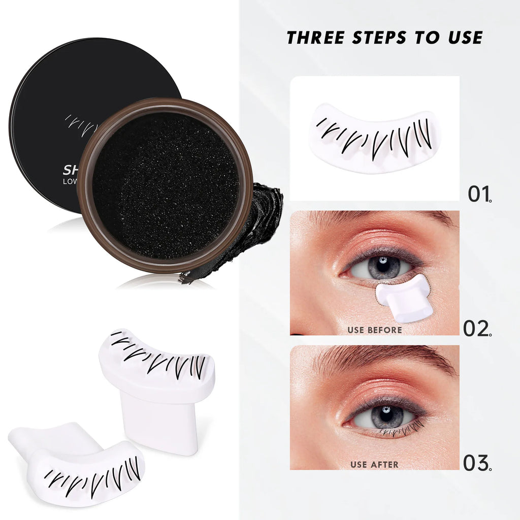 Easy Lower Eyelash Makeup Stamp Tool