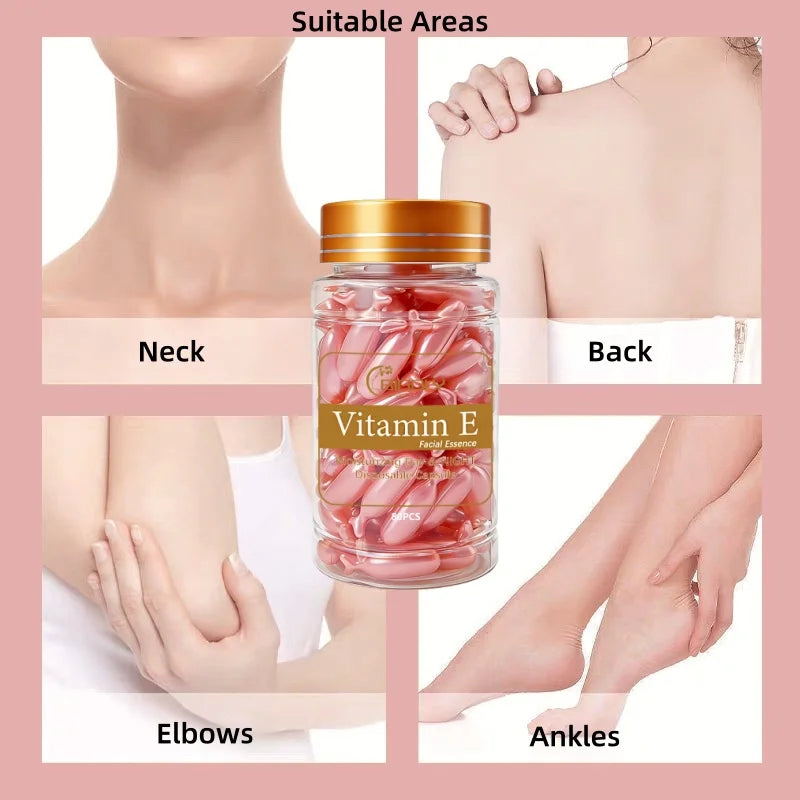 Vitamin E Moisturizing Facial Serum Capsules