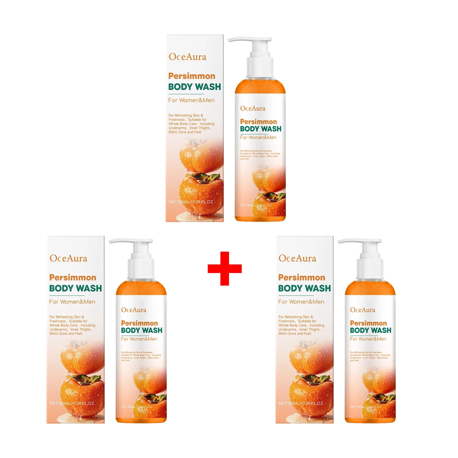 Persimmon Odor Eliminating Body Wash - 16