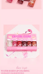 Hydrating Crystal Lip Gloss Set for Smooth Lips