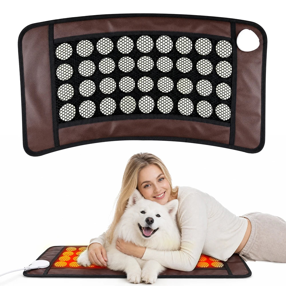 Natural Jade Stone Heating Mat for Pain Relief
