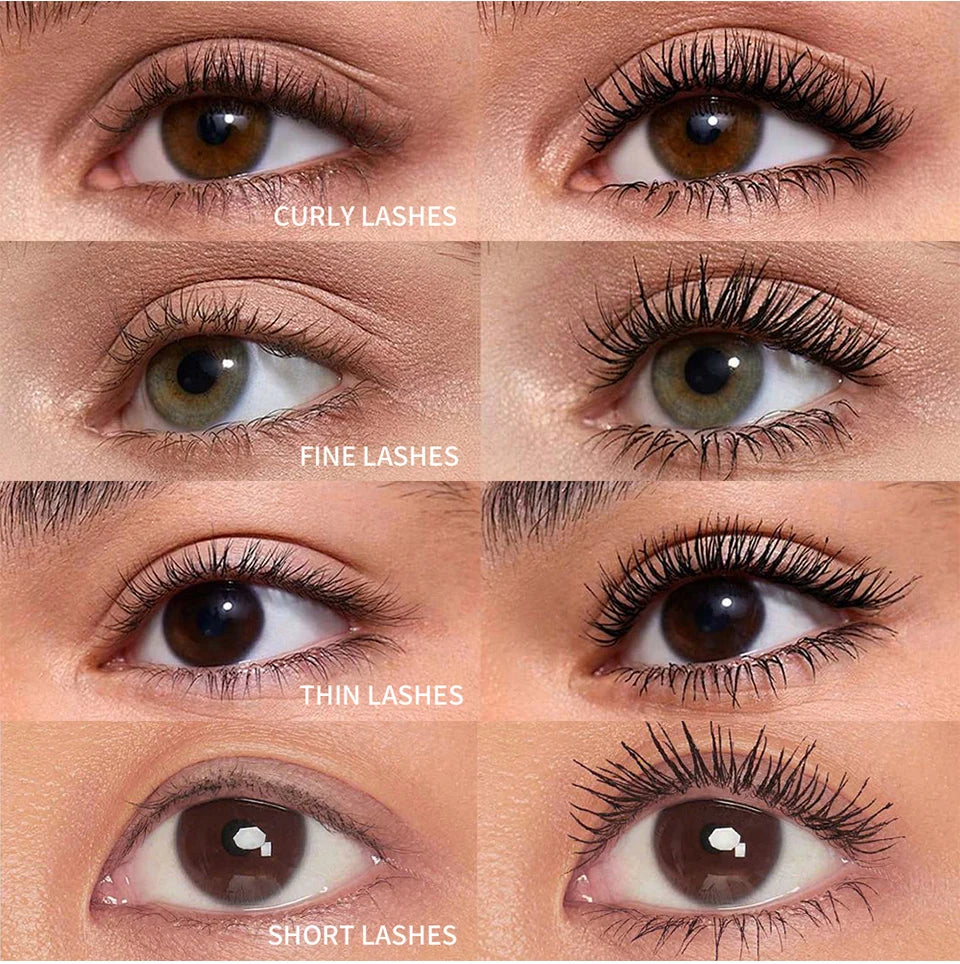 Waterproof Volumizing Mascara for Long-Lasting Lashes