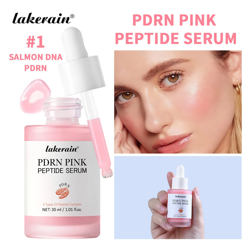 Salmon PDRN Peptide Facial Serum for Radiant Glass Skin