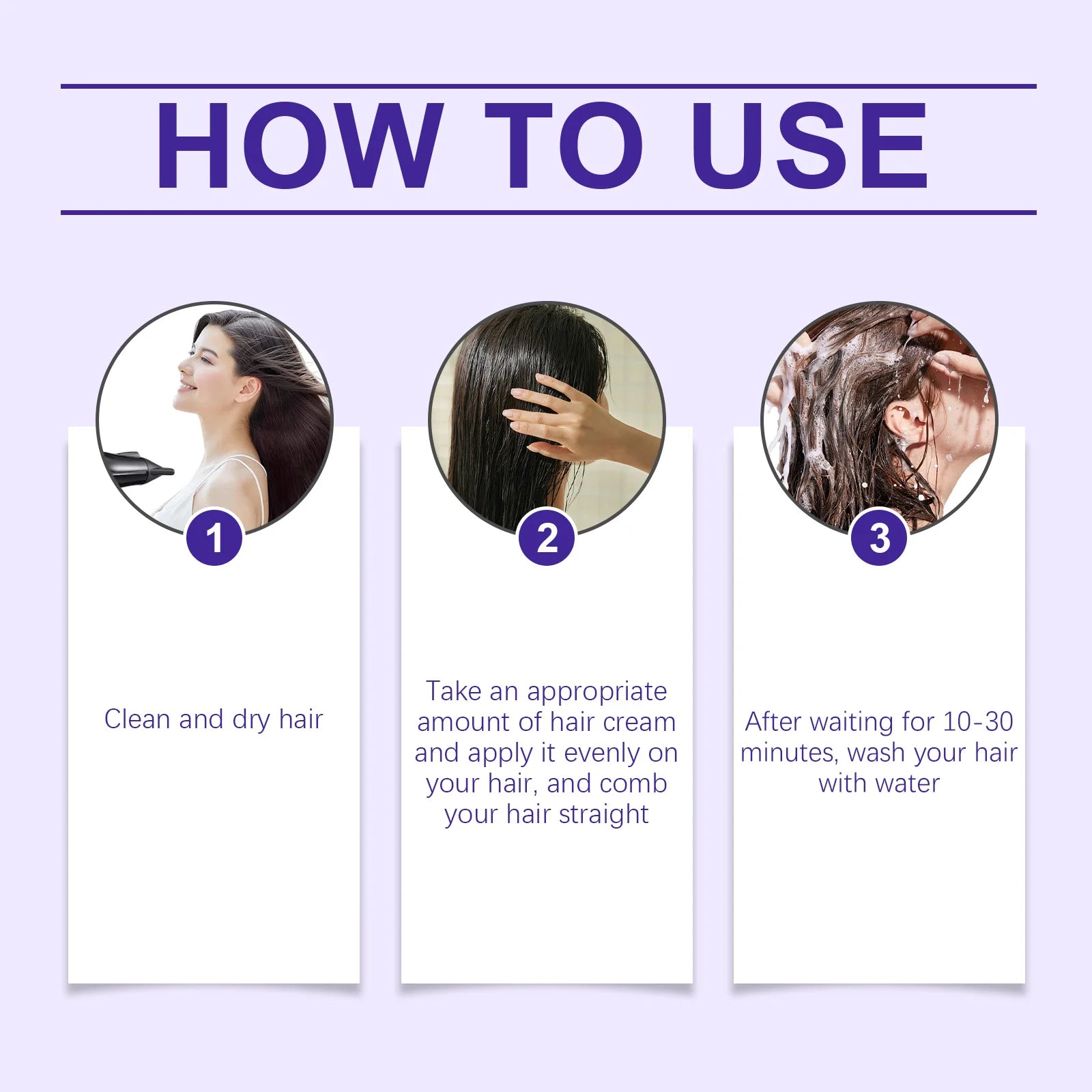 Protein Correction Hair Straightening and Smoothing Cream - 15