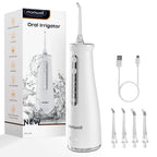 Portable Cordless Water Flosser for Deep Teeth Cleaning