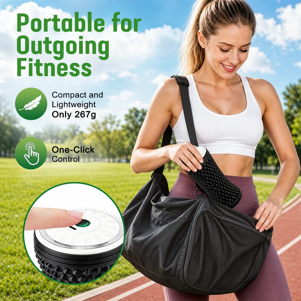 Electric Vibrating Muscle Recovery Massage Roller