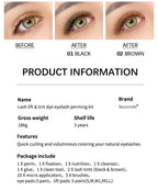 Professional Brow Lamination and Tinting Kit for Perfect Brows