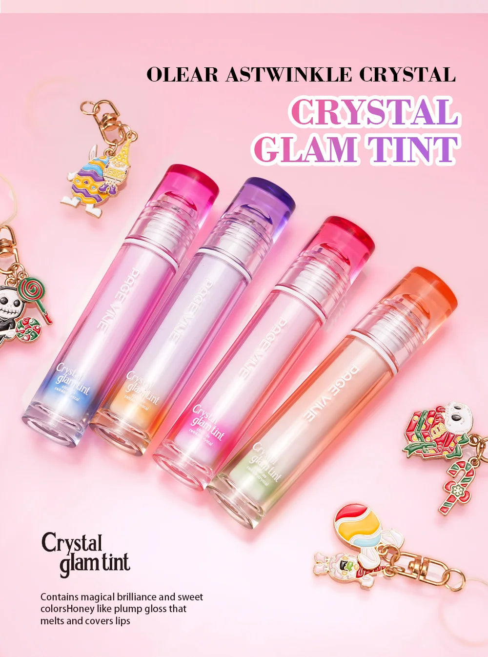 Crystal Charm Tinted Lip Gloss
