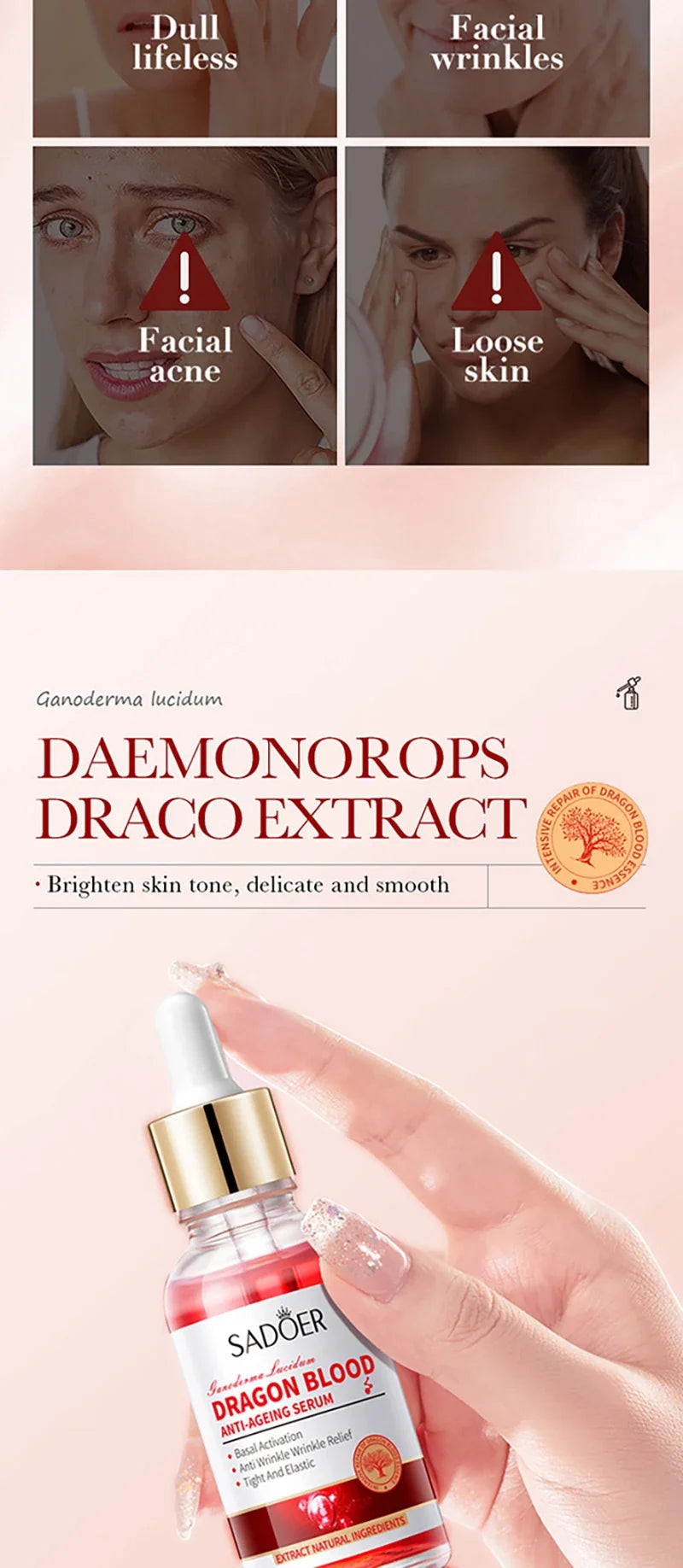 Anti-Aging Dragon Blood Facial Rejuvenation Serum - 16