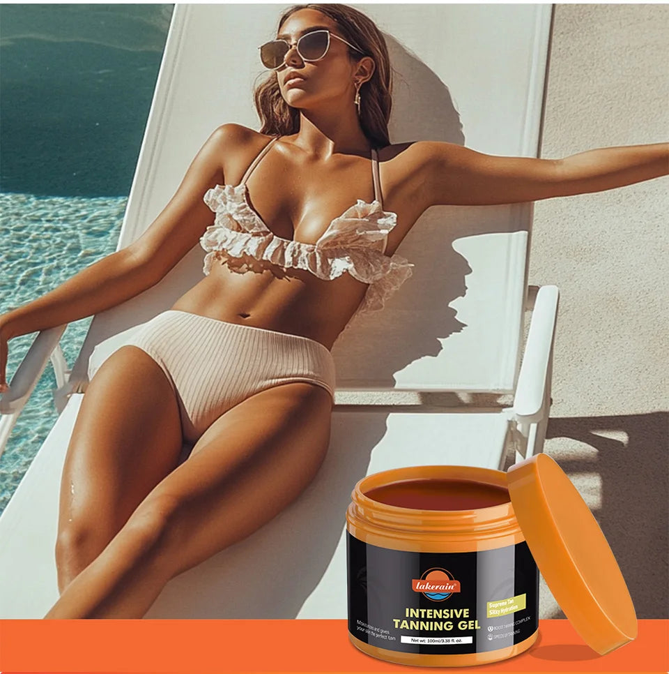 Intensive Tanning Accelerator Gel for Sun-Kissed Skin