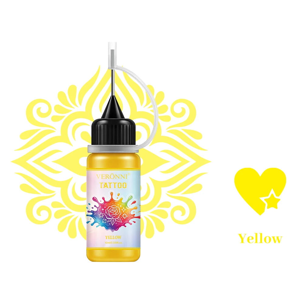 Long-Lasting Temporary Black Henna Tattoo Gel for Body Art