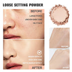 Oil-Control Loose Setting Powder for Flawless Matte Finish