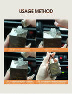 Tea Scented Hanging Car Air Freshener Set