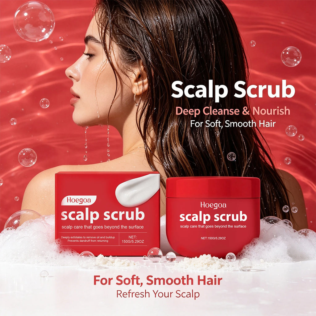 Deep Cleansing Scalp Exfoliating Scrub for Dandruff Relief