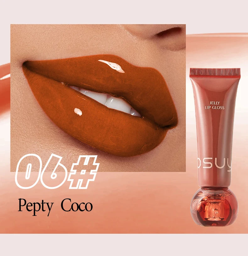 Long-Lasting Moisturizing Jelly Lip Gloss
