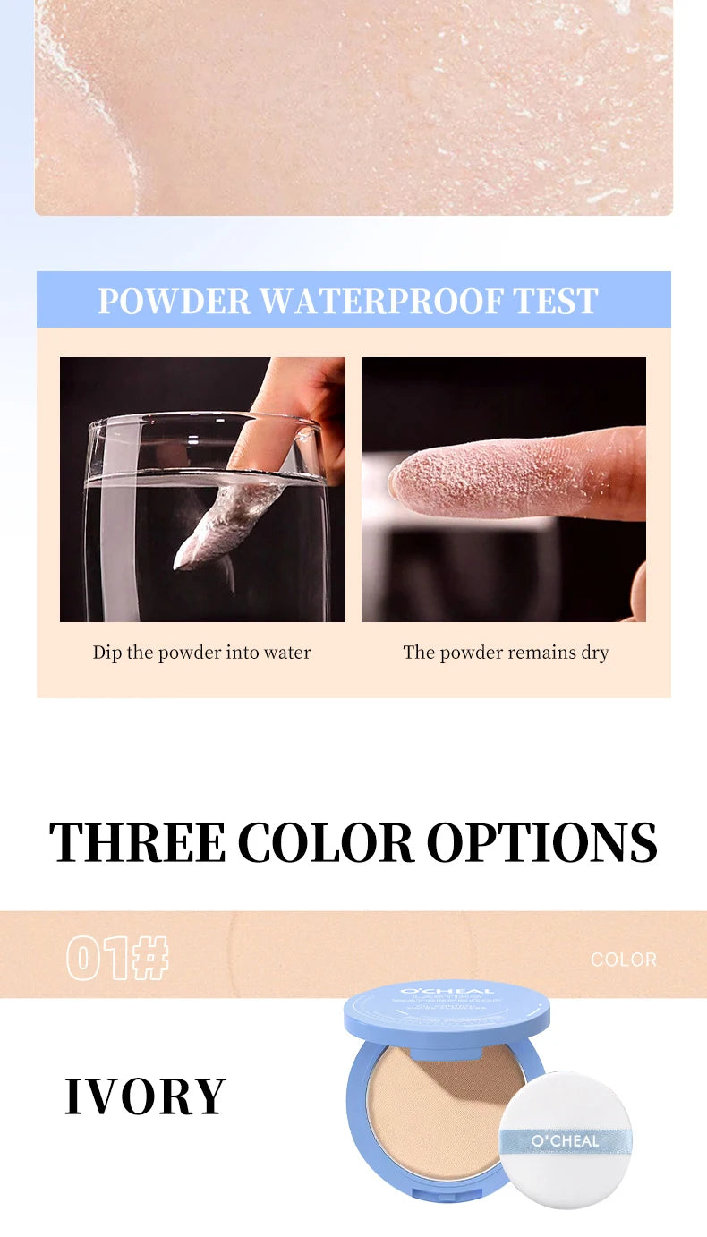 Waterproof Long-Lasting Pressed Setting Powder