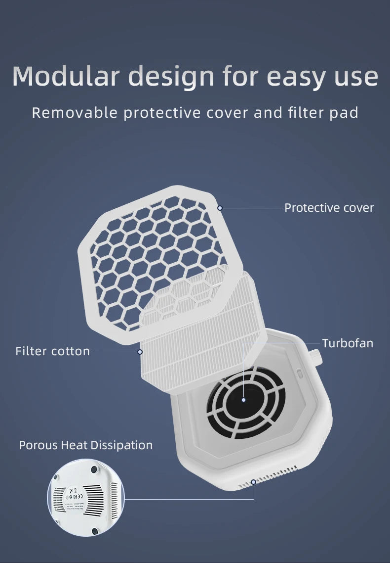 Portable Cordless Nail Dust Collector