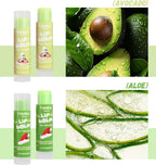 Fruit Flavored Moisturizing Lip Balm Set