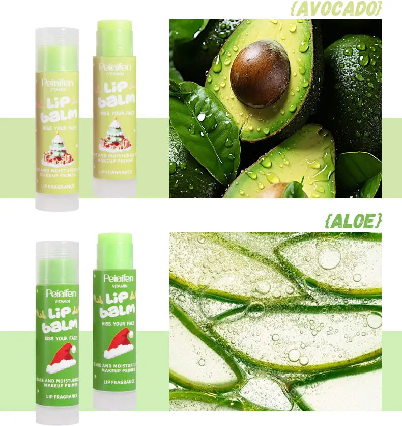 Fruit Flavored Moisturizing Lip Balm Set