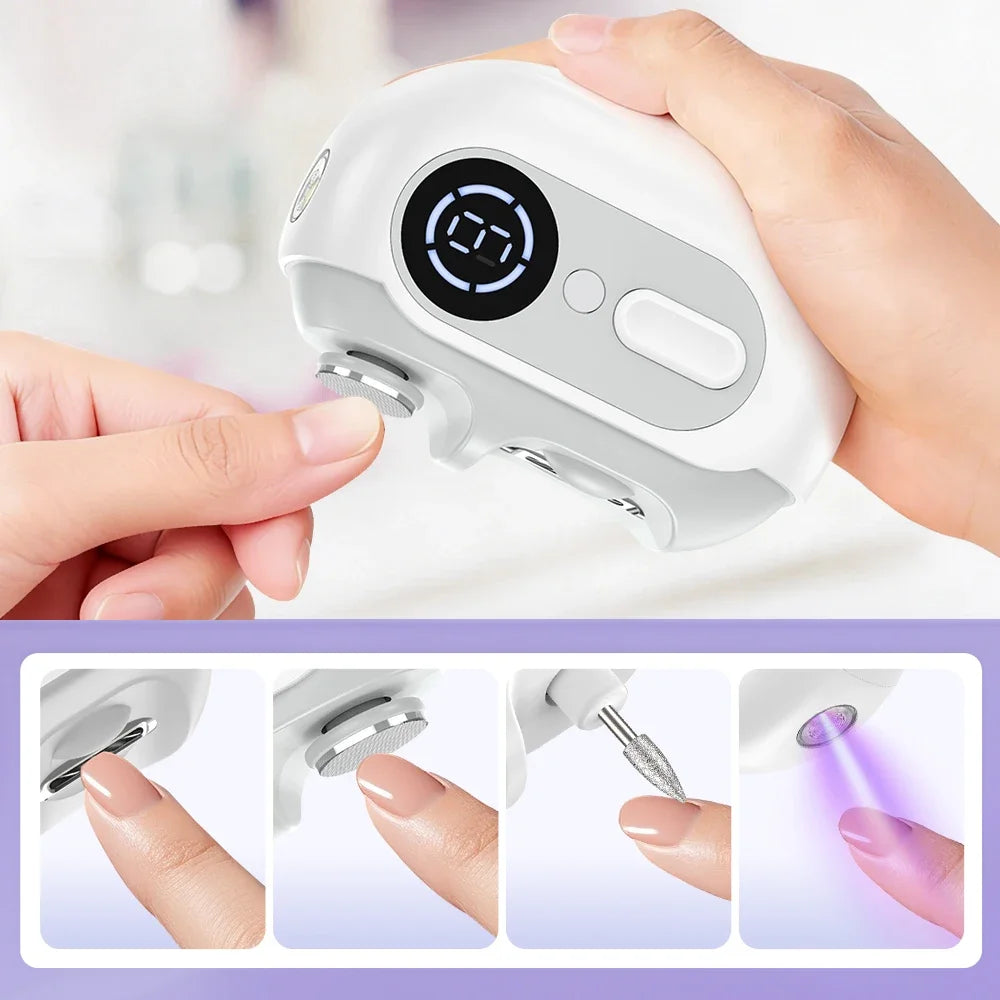 4-in-1 Electric Nail Clipper and Grooming Kit