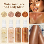 Diamond Liquid Body Highlighter Spray