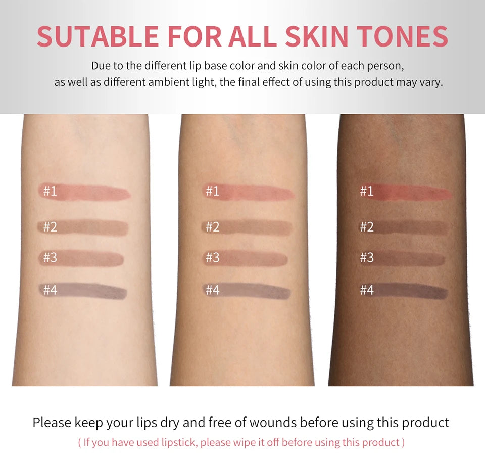 Waterproof Peel-Off Lip Liner Tattoo Stain