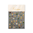 Festive Christmas Holiday Nail Art Decals