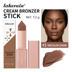 Cream Bronzer and Contour Stick for Sculpted Face Makeup