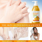 Brightening Niacinamide and Turmeric Exfoliating Body Scrub Wash