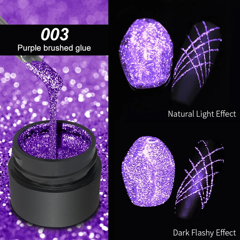 Reflective Spider Gel for Nail Art Design