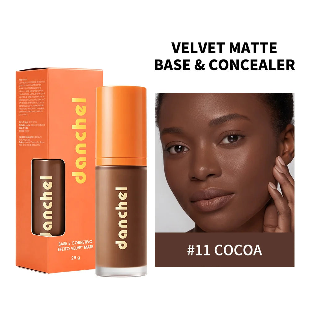 Velvet Matte Liquid Foundation and Concealer