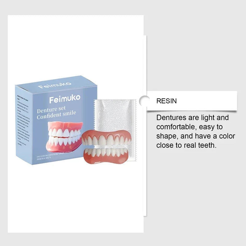Temporary Cosmetic Dentures for Instant Smile Confidence - 13