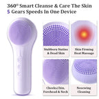 Sonic Electric Facial Cleansing and Exfoliating Brush