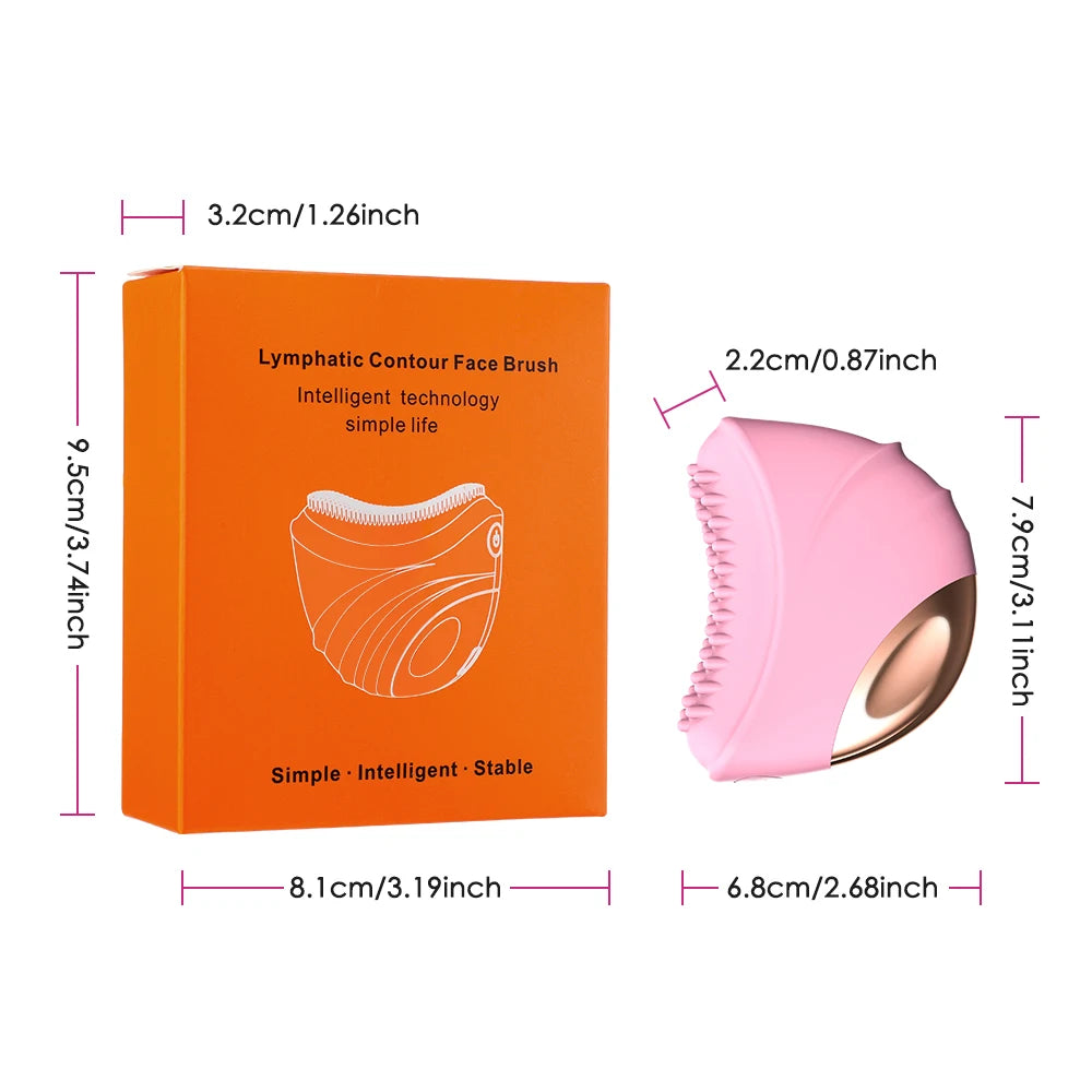 Electric Vibrating Body Contouring and Exfoliation Massage Brush
