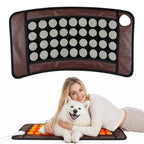 Natural Jade Stone Heating Pad for Back and Body Pain Relief