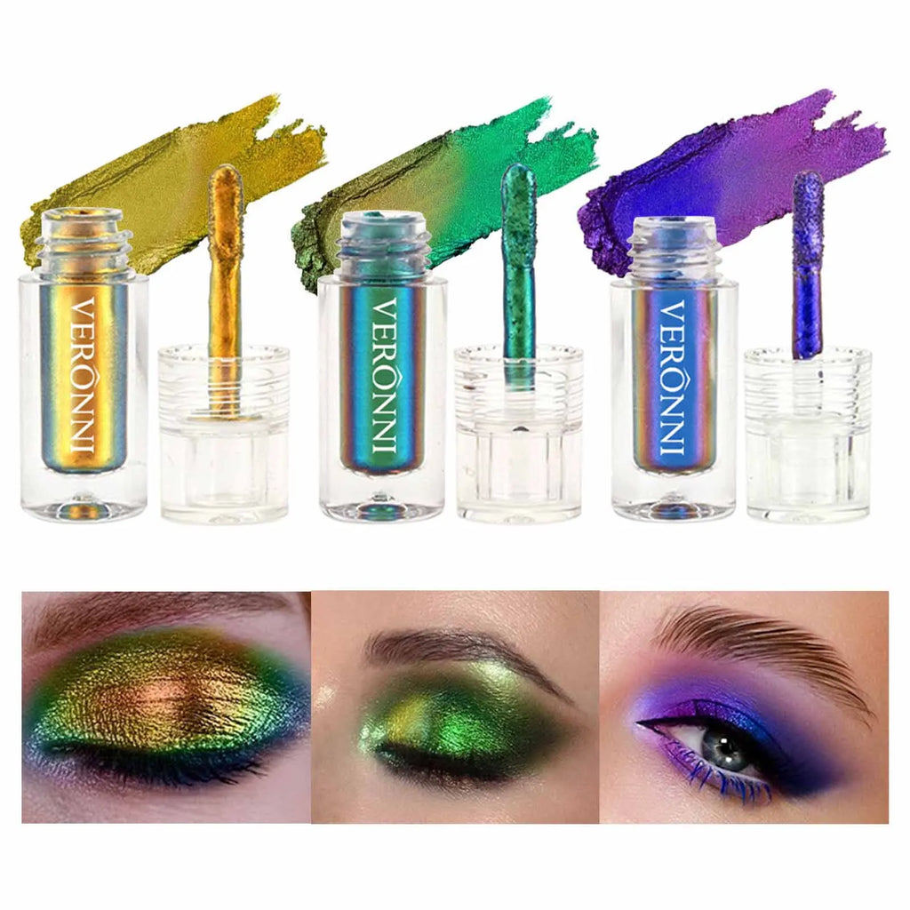Color-Shifting Multi-Chrome Liquid Eyeshadow